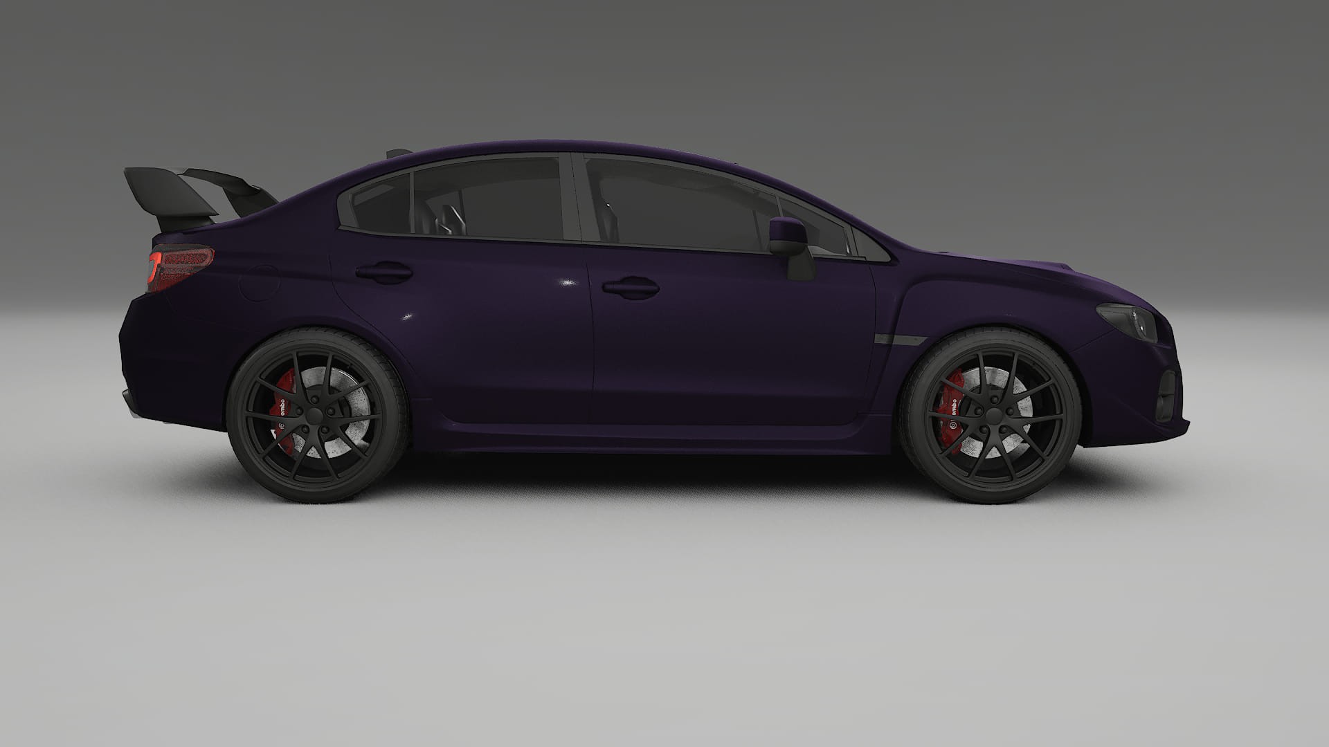 Subaru Impreza WRX Sti VA prefacelift pre LCI TPU Lackschutzfolie | VIOLET Farbwechsel PPF – Komplett-Vorgeschnittener Kit