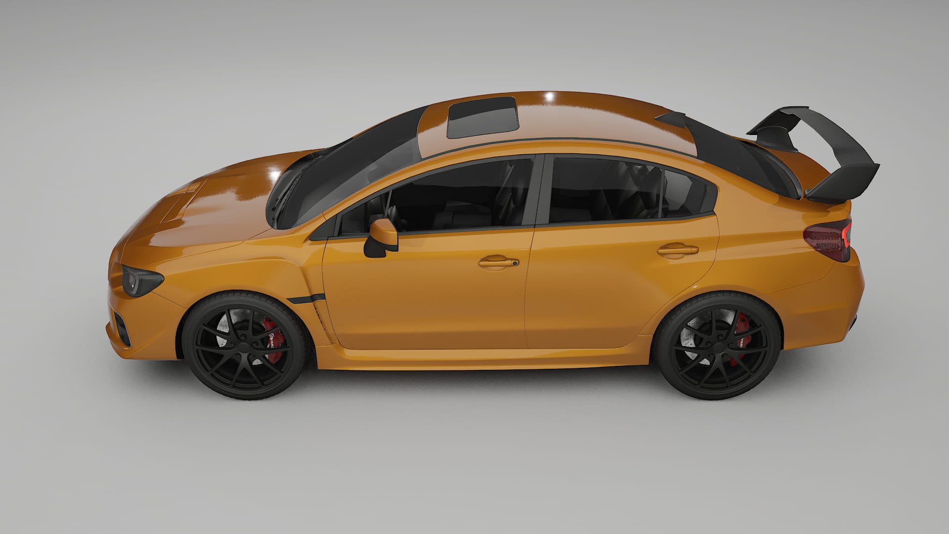 Subaru Impreza WRX Sti VA prefacelift pre LCI TPU Lackschutzfolie | DAISY Farbwechsel PPF – Komplett-Vorgeschnittener Kit
