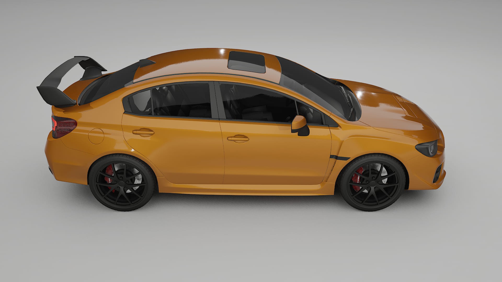 Subaru Impreza WRX Sti VA prefacelift pre LCI TPU Lackschutzfolie | DAISY Farbwechsel PPF – Komplett-Vorgeschnittener Kit