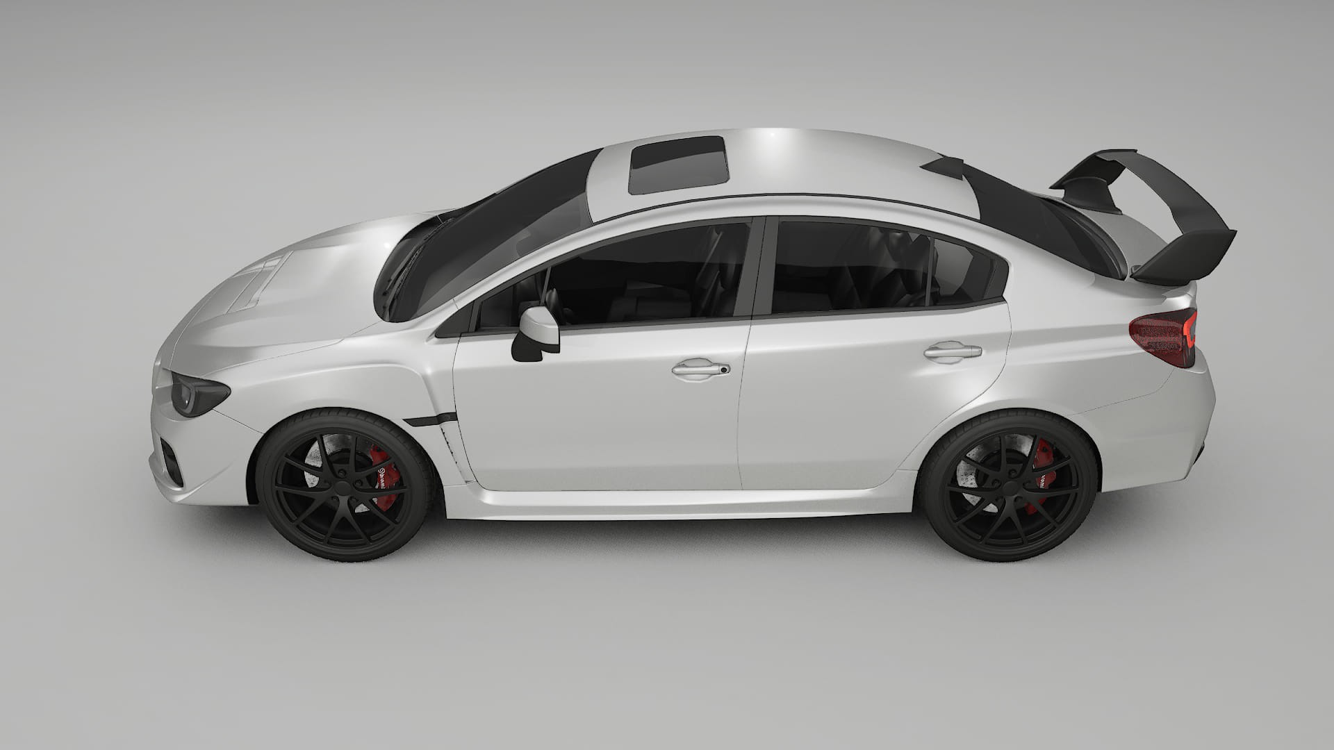 Subaru Impreza WRX Sti VA prefacelift pre LCI TPU Lackschutzfolie | OPAL Farbwechsel PPF – Komplett-Vorgeschnittener Kit
