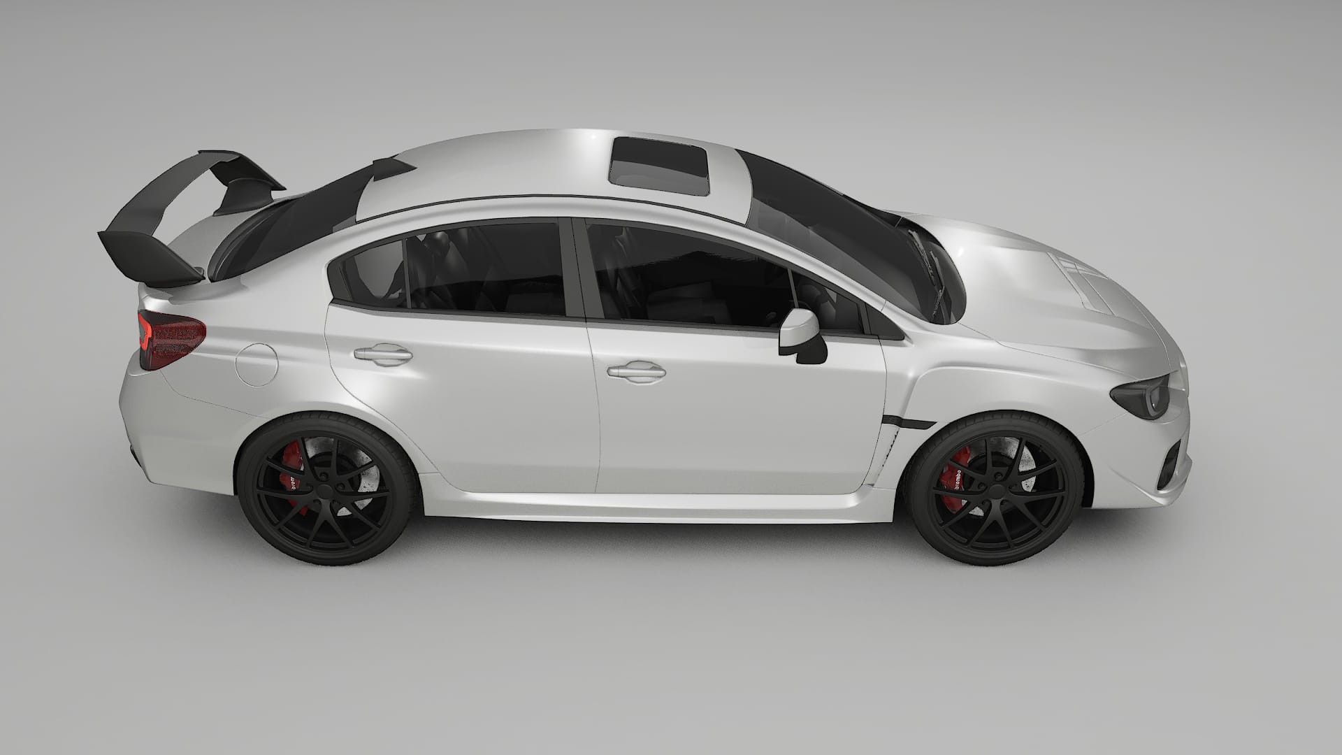 Subaru Impreza WRX Sti VA prefacelift pre LCI TPU Lackschutzfolie | OPAL Farbwechsel PPF – Komplett-Vorgeschnittener Kit