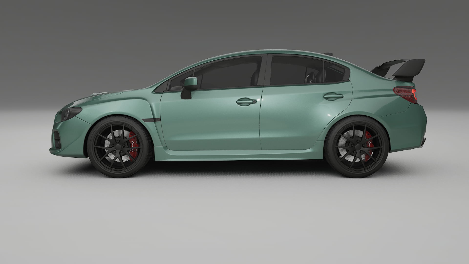 Subaru Impreza WRX Sti VA prefacelift pre LCI TPU Lackschutzfolie | EVERGREEN Farbwechsel PPF – Komplett-Vorgeschnittener Kit