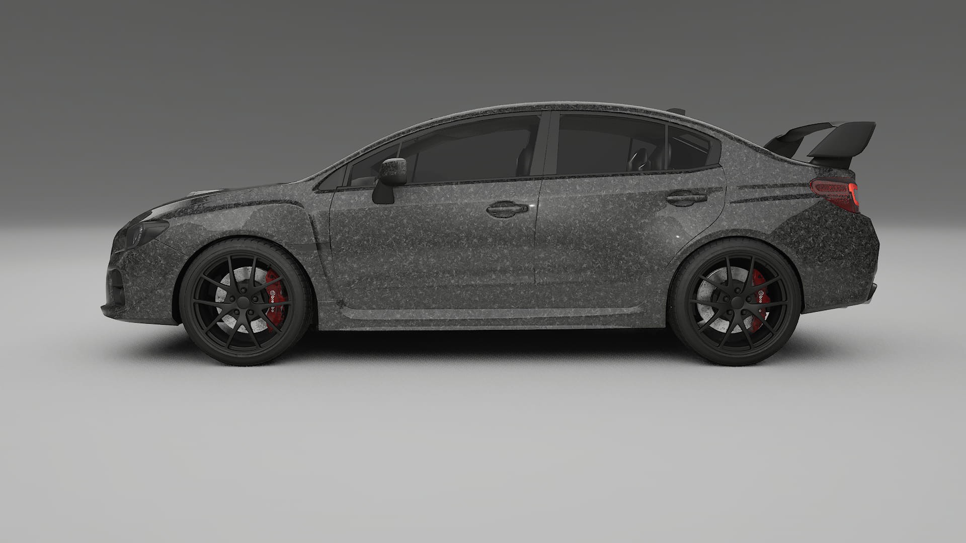 Subaru Impreza WRX Sti VA prefacelift pre LCI TPU Lackschutzfolie | FORGED S Farbwechsel PPF – Komplett-Vorgeschnittener Kit