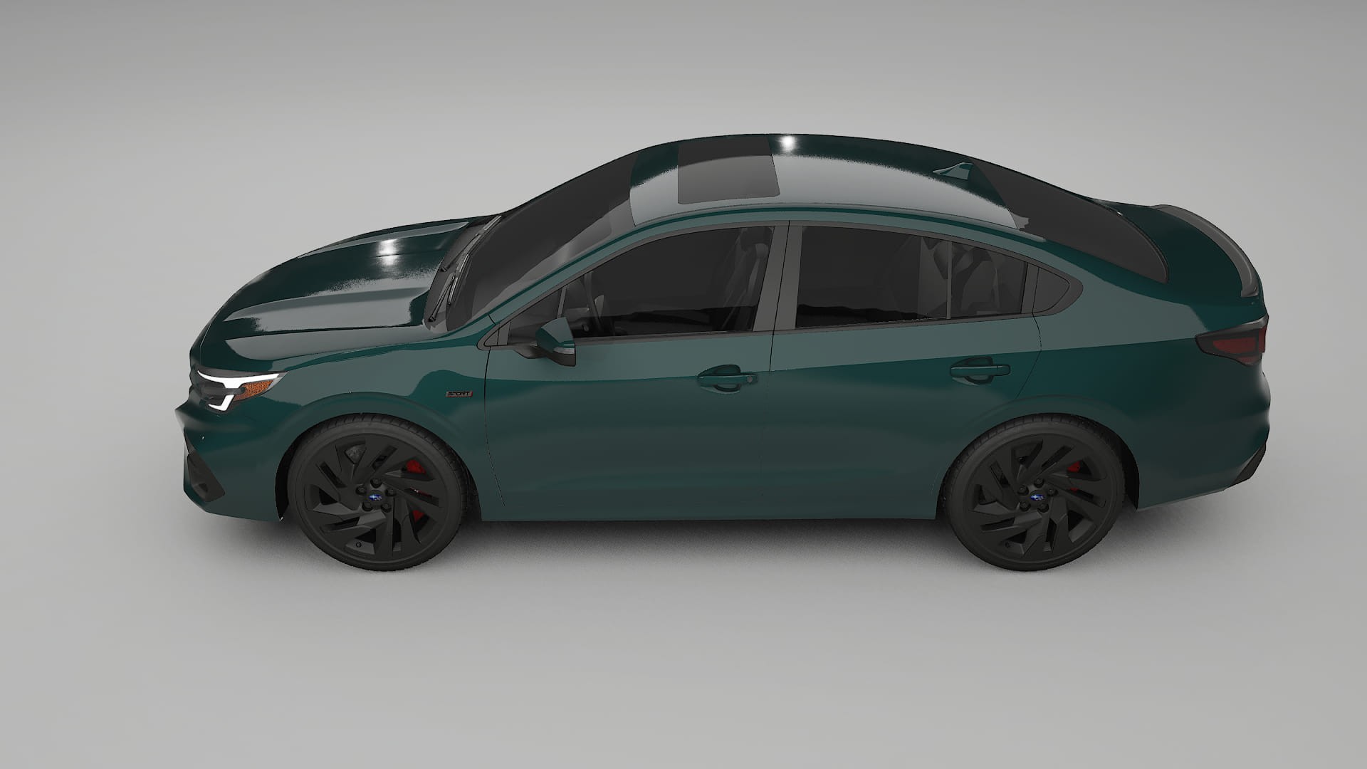 Subaru Legacy BW TPU Lackschutzfolie | INFERNO Farbwechsel PPF – Komplett-Vorgeschnittener Kit