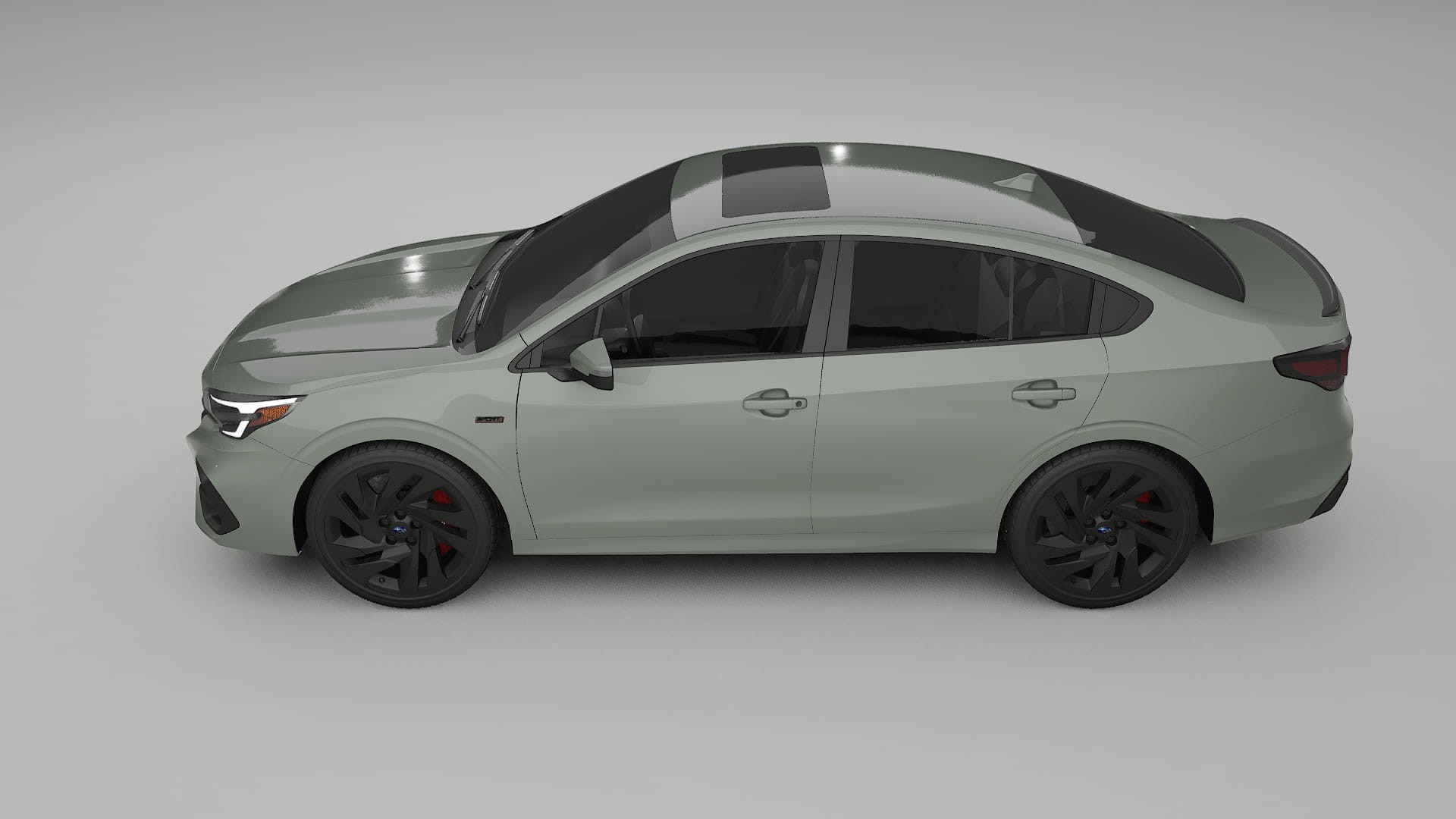 Subaru Legacy BW TPU Lackschutzfolie | SLATE Farbwechsel PPF – Komplett-Vorgeschnittener Kit