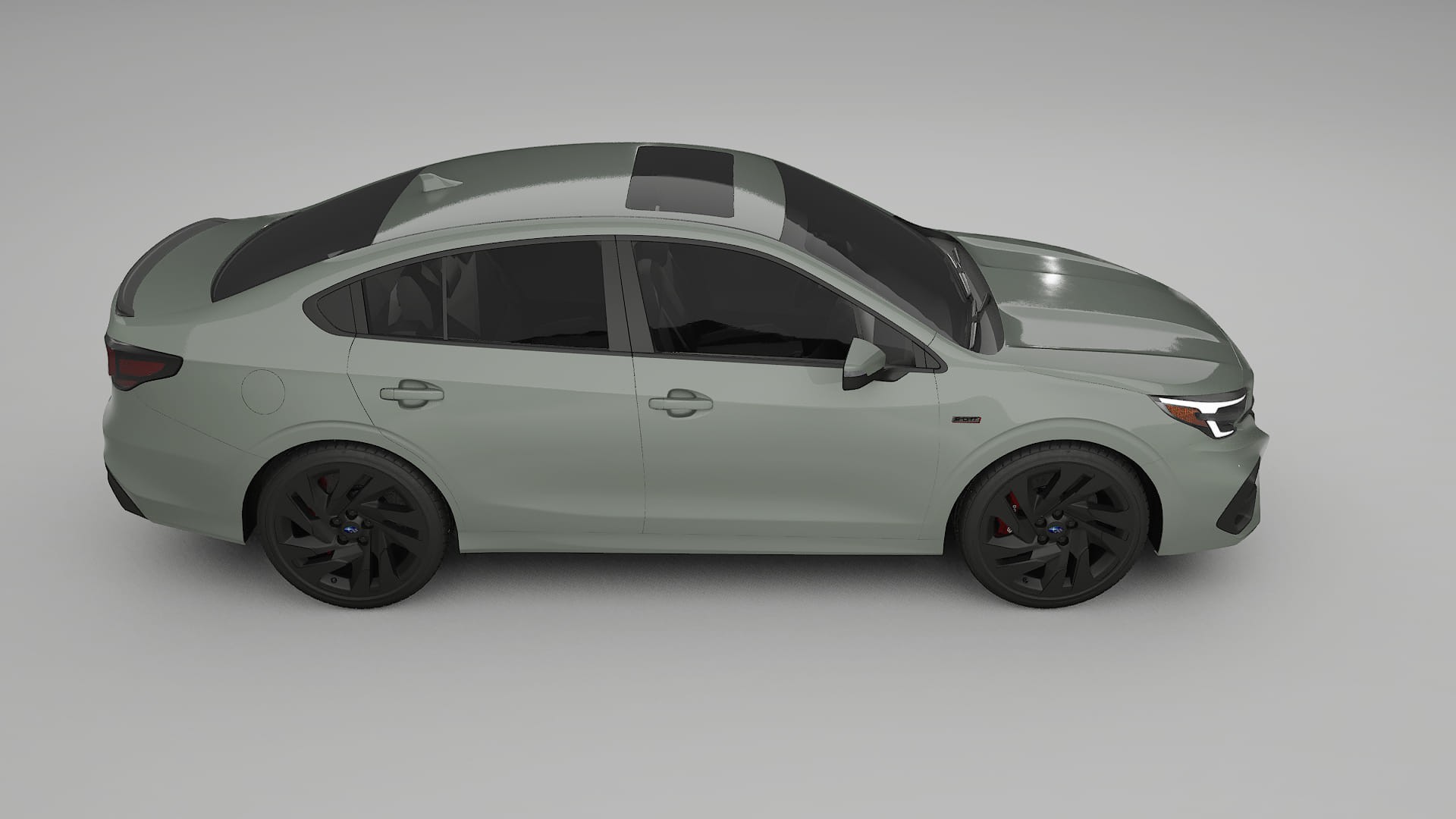 Subaru Legacy BW TPU Lackschutzfolie | SLATE Farbwechsel PPF – Komplett-Vorgeschnittener Kit