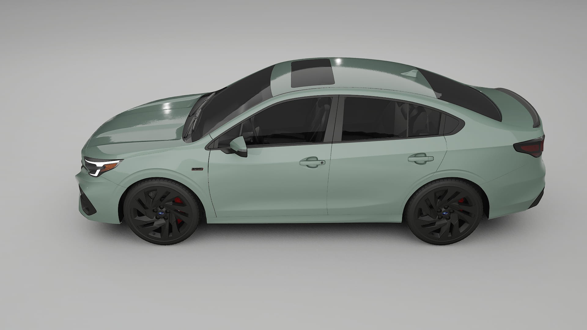 Subaru Legacy BW TPU Lackschutzfolie | CINDER Farbwechsel PPF – Komplett-Vorgeschnittener Kit