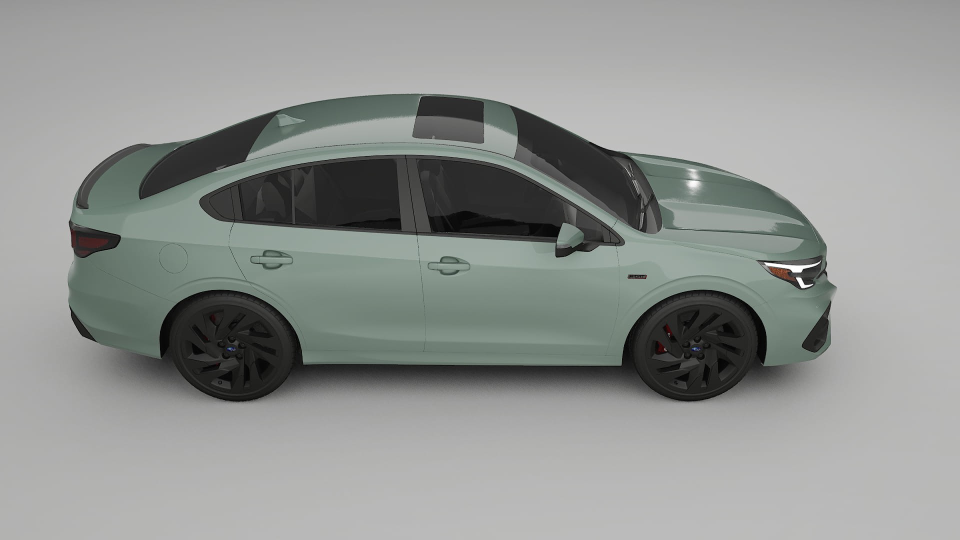 Subaru Legacy BW TPU Lackschutzfolie | CINDER Farbwechsel PPF – Komplett-Vorgeschnittener Kit