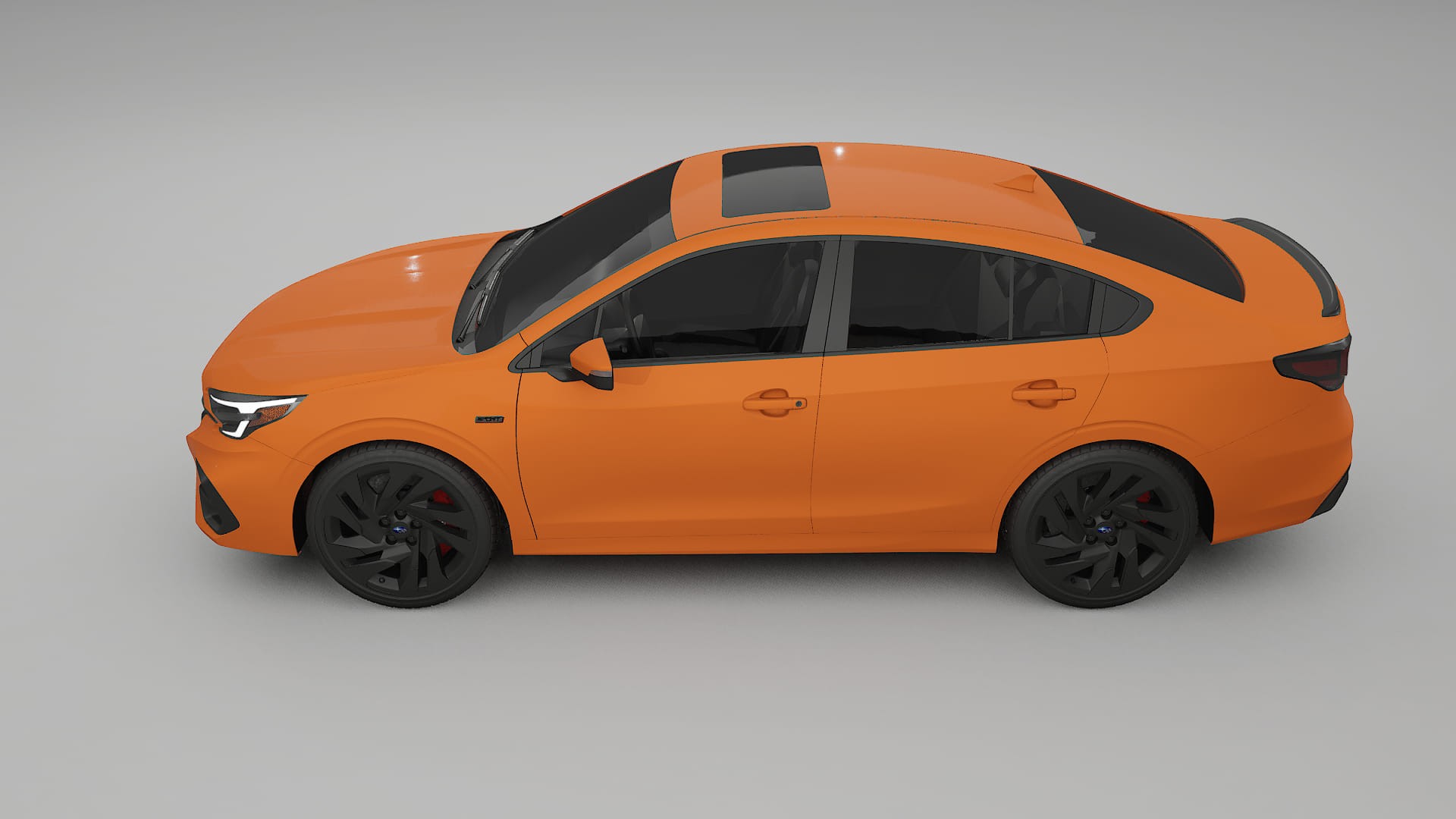 Subaru Legacy BW TPU Lackschutzfolie | ROCKET Farbwechsel PPF – Komplett-Vorgeschnittener Kit