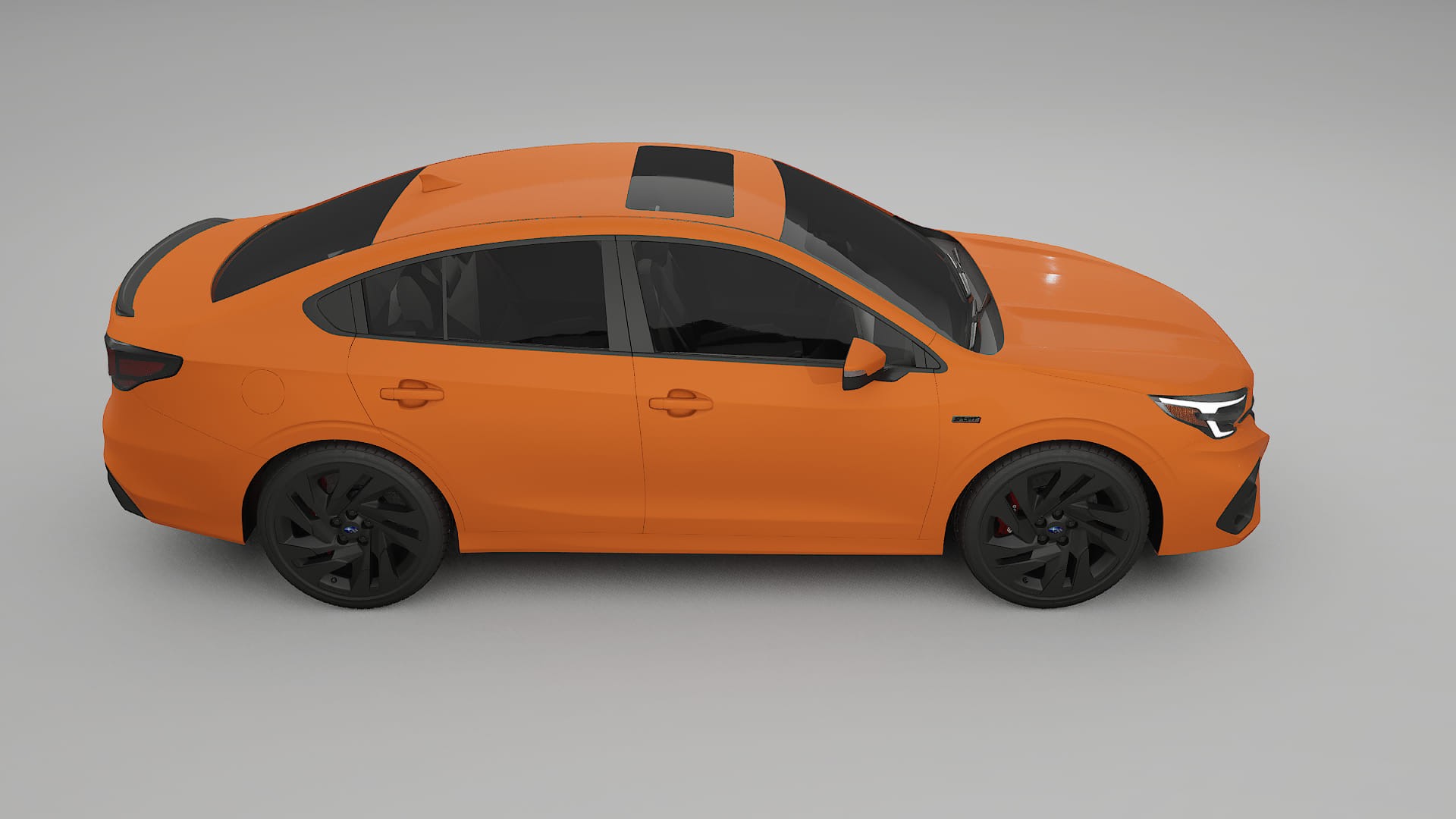 Subaru Legacy BW TPU Lackschutzfolie | ROCKET Farbwechsel PPF – Komplett-Vorgeschnittener Kit