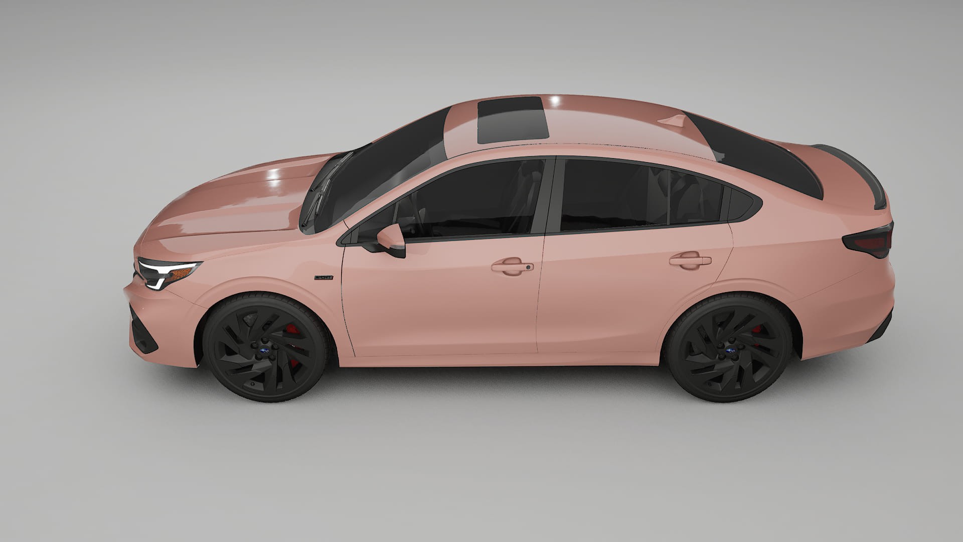 Subaru Legacy BW TPU Lackschutzfolie | BLUSH Farbwechsel PPF – Komplett-Vorgeschnittener Kit