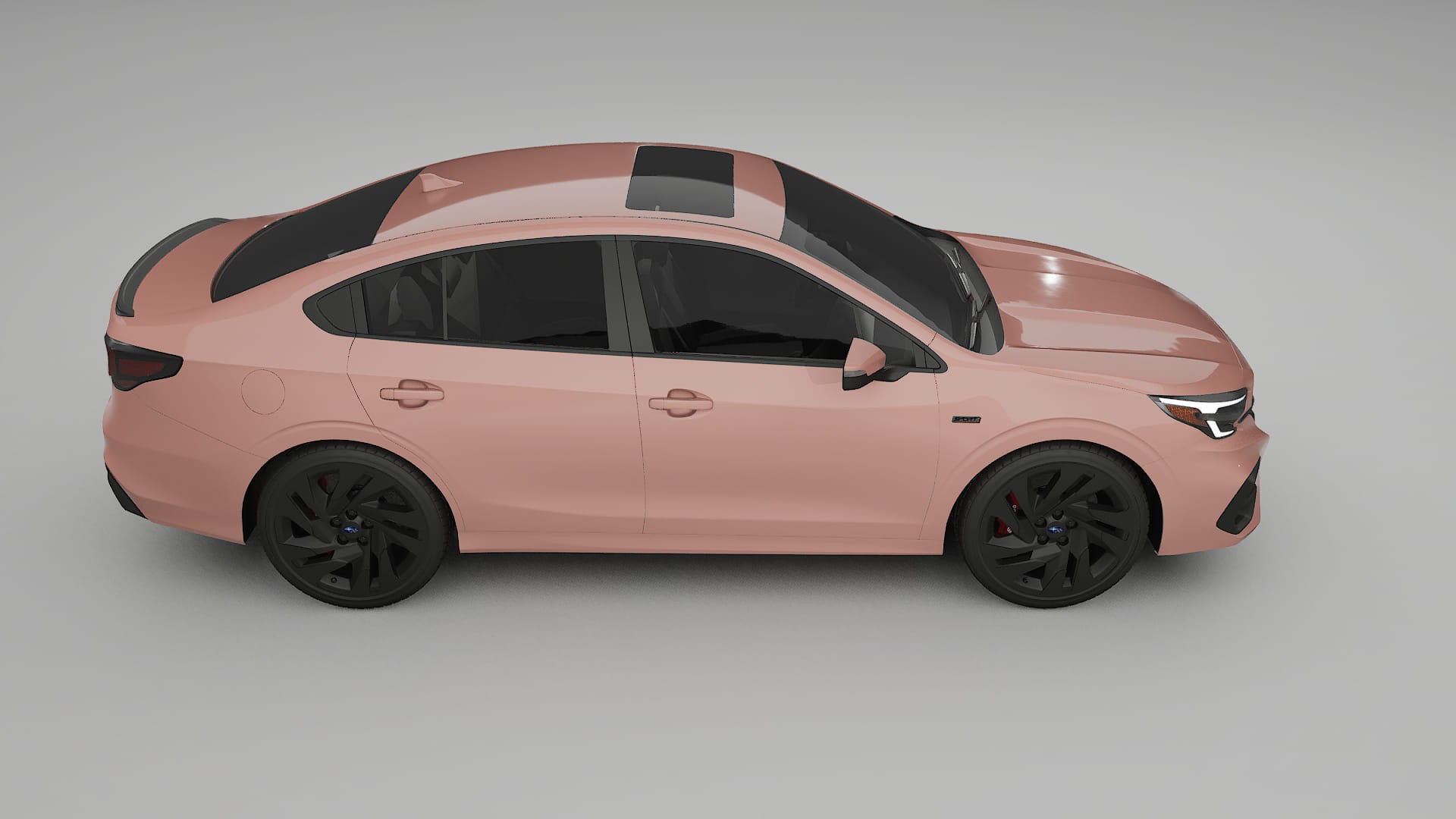 Subaru Legacy BW TPU Lackschutzfolie | BLUSH Farbwechsel PPF – Komplett-Vorgeschnittener Kit