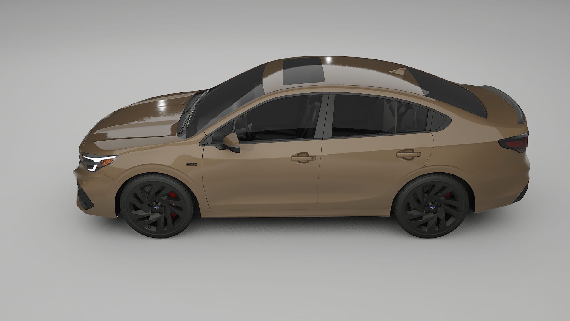 Subaru Legacy BW TPU Lackschutzfolie | SAHARA Farbwechsel PPF – Komplett-Vorgeschnittener Kit