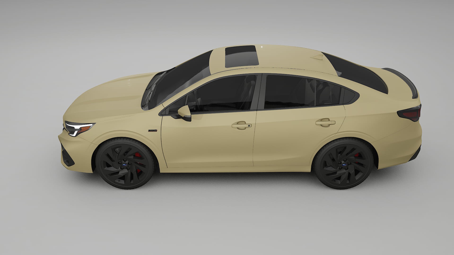 Subaru Legacy BW TPU Lackschutzfolie | SAND Farbwechsel PPF – Komplett-Vorgeschnittener Kit