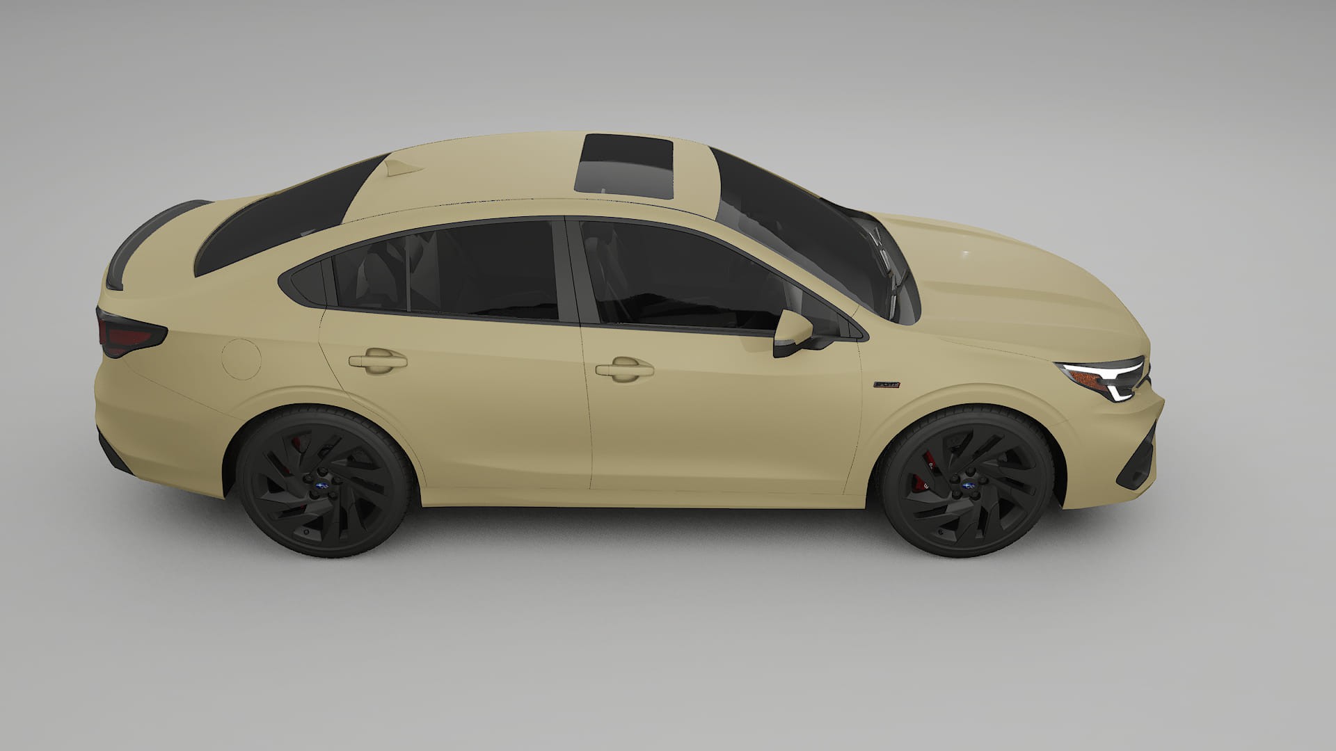 Subaru Legacy BW TPU Lackschutzfolie | SAND Farbwechsel PPF – Komplett-Vorgeschnittener Kit
