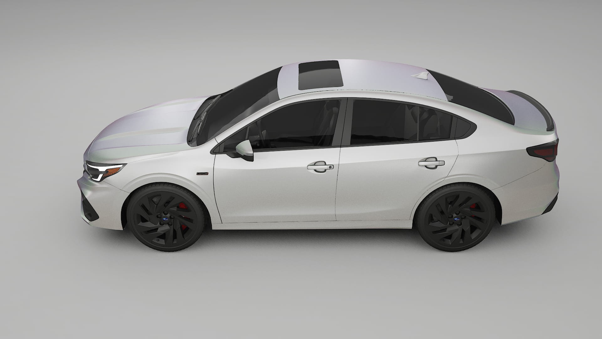 Subaru Legacy BW TPU Lackschutzfolie | NEBULA Farbwechsel PPF – Komplett-Vorgeschnittener Kit