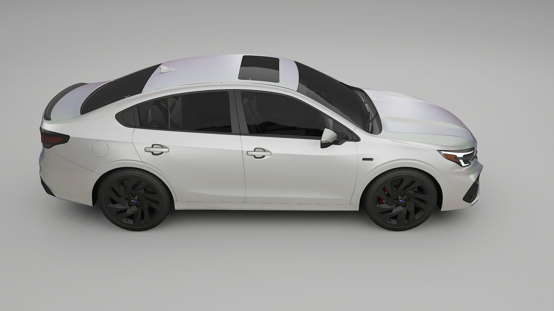 Subaru Legacy BW TPU Lackschutzfolie | NEBULA Farbwechsel PPF – Komplett-Vorgeschnittener Kit