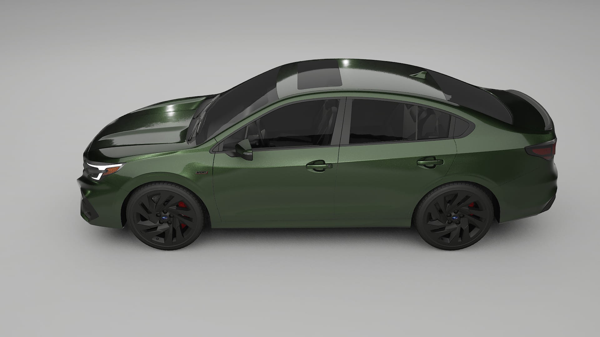 Subaru Legacy BW TPU Lackschutzfolie | LAGOON Farbwechsel PPF – Komplett-Vorgeschnittener Kit