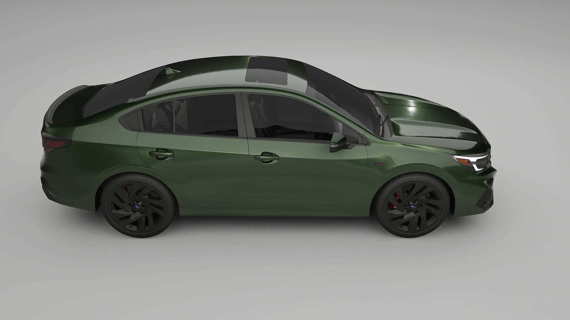Subaru Legacy BW TPU Lackschutzfolie | LAGOON Farbwechsel PPF – Komplett-Vorgeschnittener Kit
