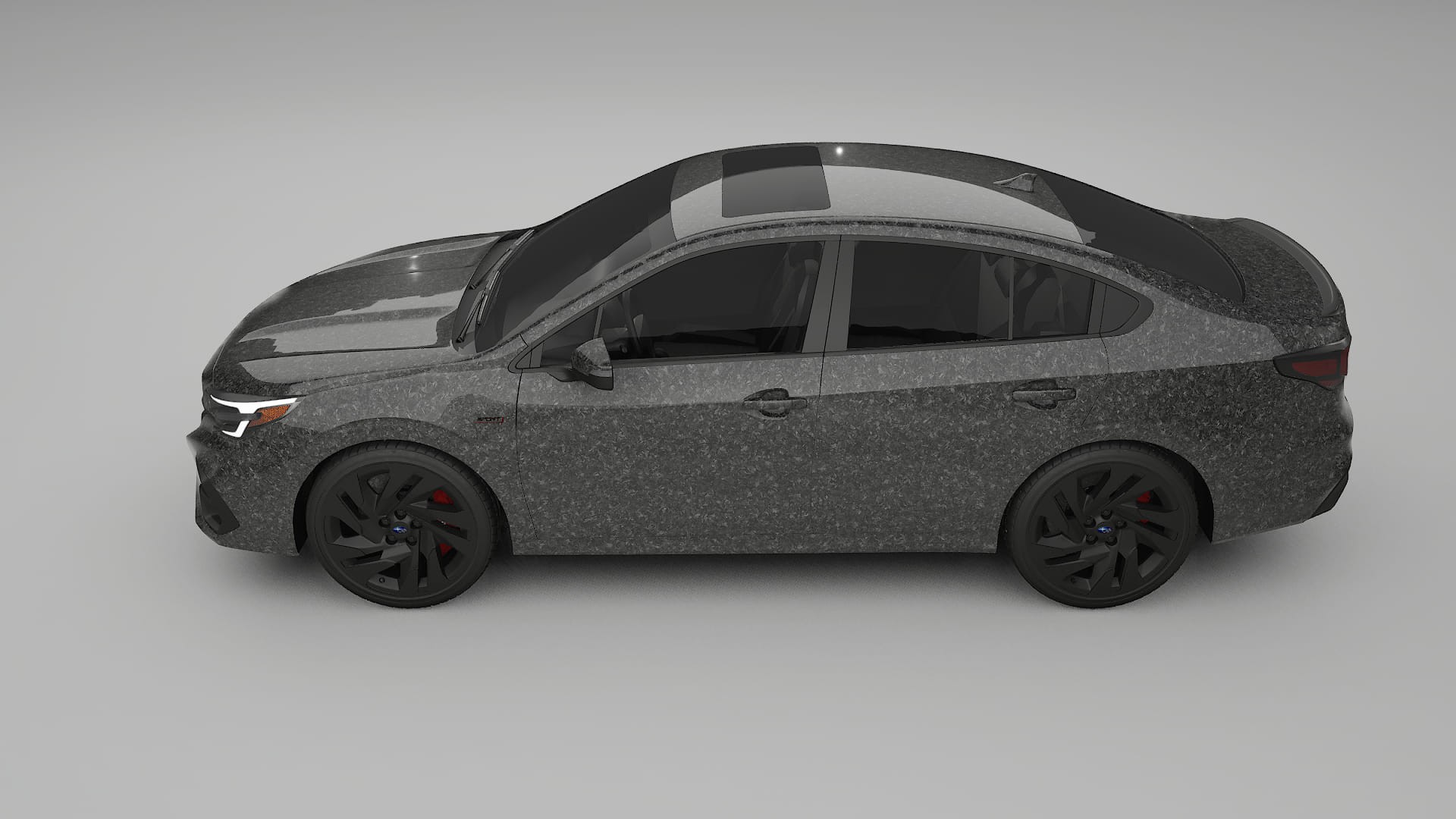 Subaru Legacy BW TPU Lackschutzfolie | FORGED S Farbwechsel PPF – Komplett-Vorgeschnittener Kit