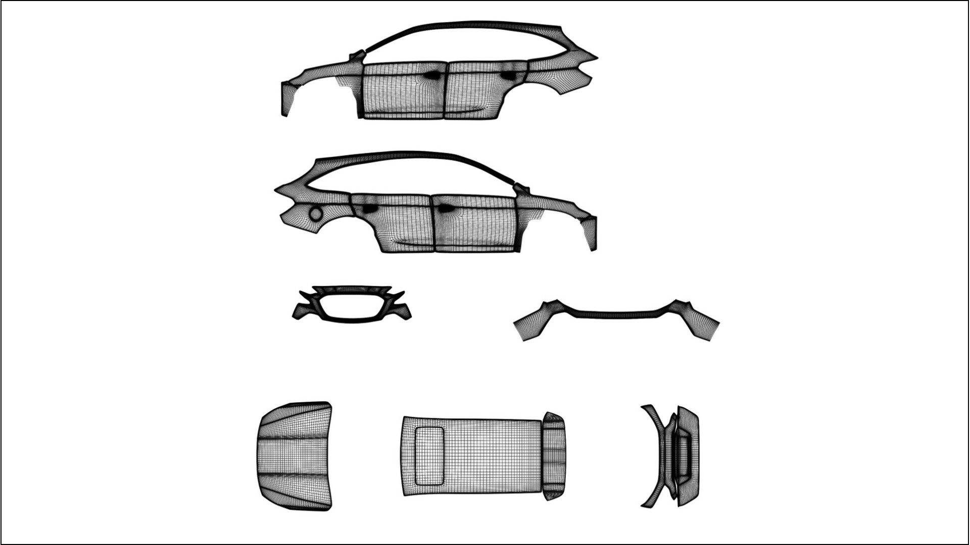 Subaru Outback VI BS facelift LCI TPU Lackschutzfolie | VENOM Farbwechsel PPF – Komplett-Vorgeschnittener Kit