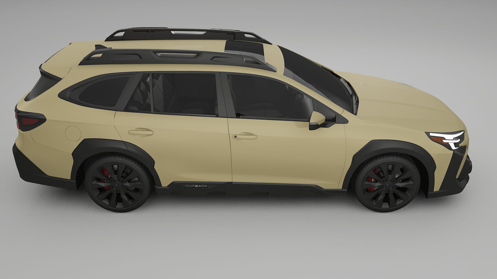 Subaru Outback VI BS facelift LCI TPU Lackschutzfolie | SAND Farbwechsel PPF – Komplett-Vorgeschnittener Kit