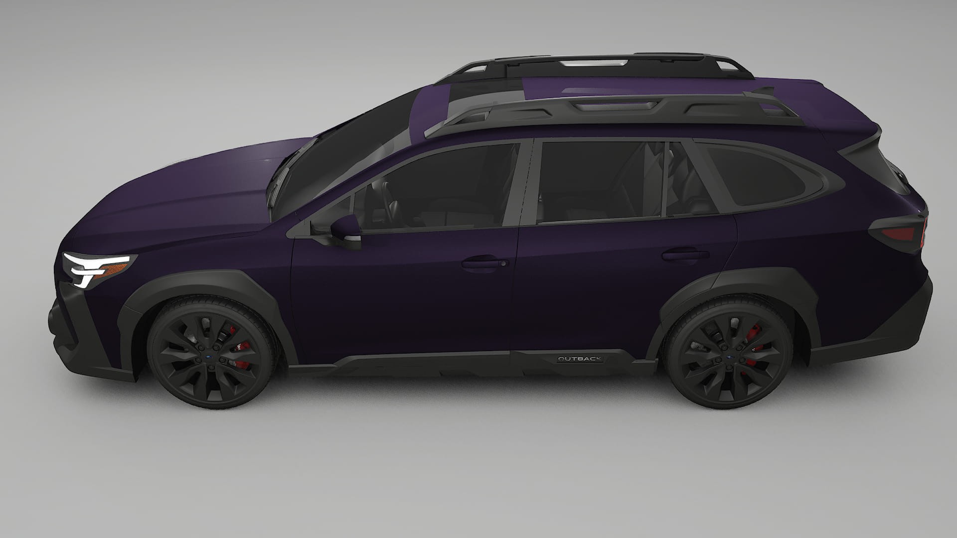 Subaru Outback VI BS facelift LCI TPU Lackschutzfolie | VIOLET Farbwechsel PPF – Komplett-Vorgeschnittener Kit