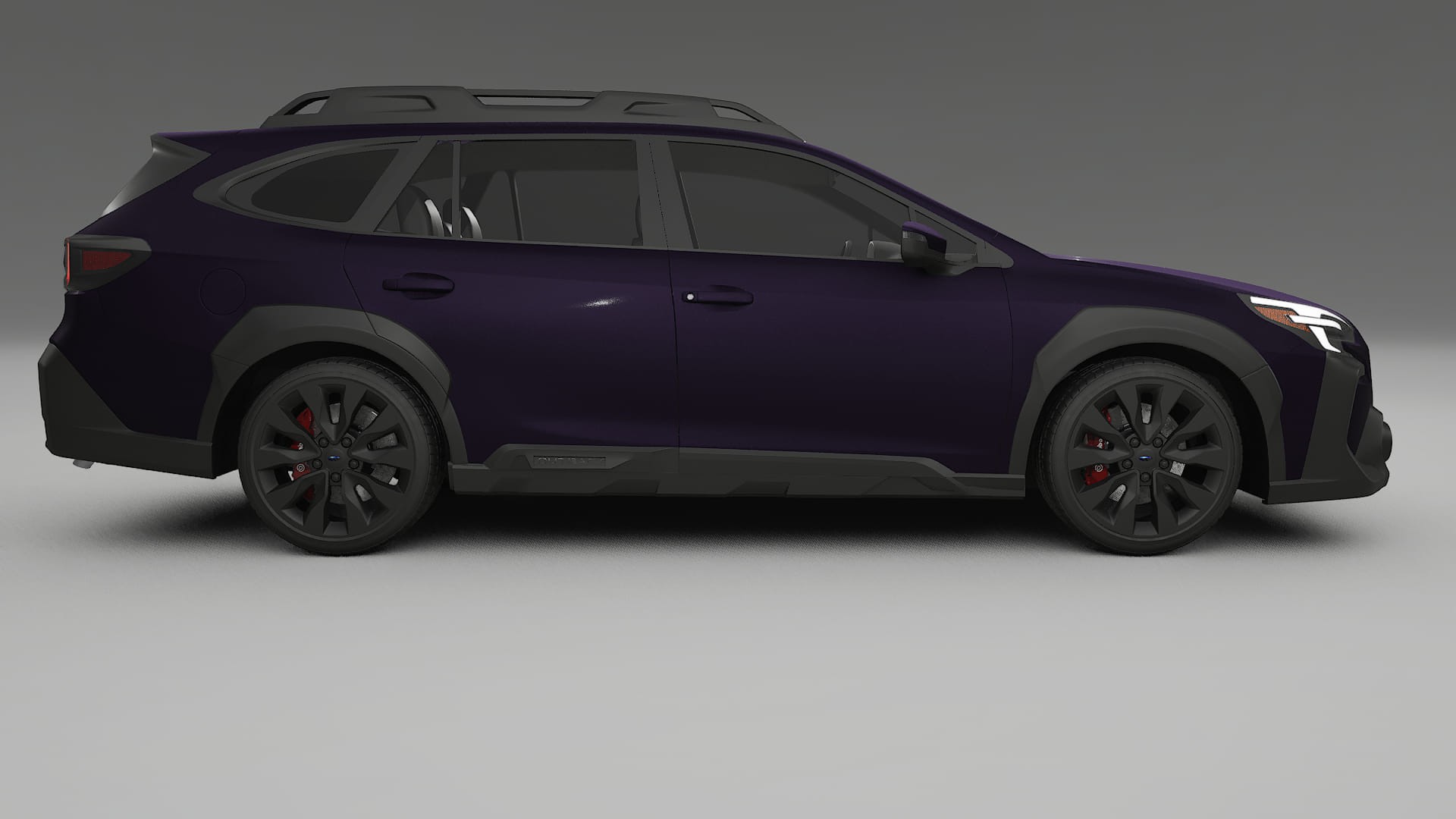 Subaru Outback VI BS facelift LCI TPU Lackschutzfolie | VIOLET Farbwechsel PPF – Komplett-Vorgeschnittener Kit