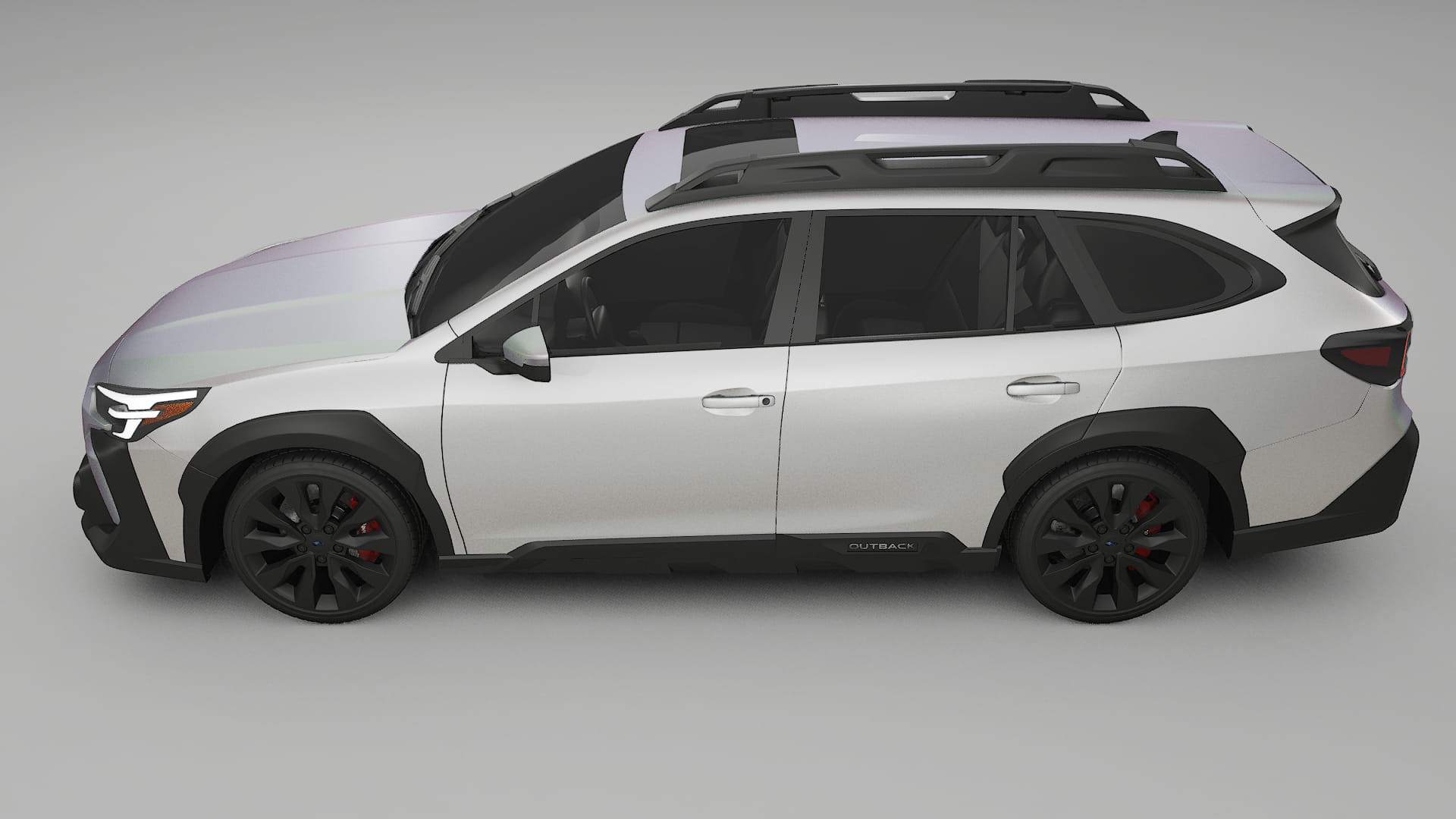 Subaru Outback VI BS facelift LCI TPU Lackschutzfolie | NEBULA Farbwechsel PPF – Komplett-Vorgeschnittener Kit