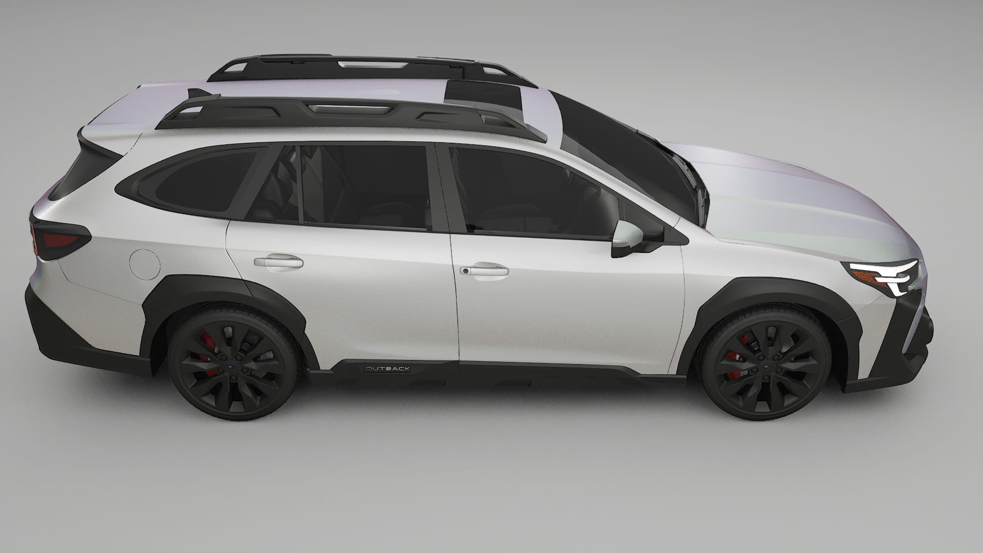 Subaru Outback VI BS facelift LCI TPU Lackschutzfolie | NEBULA Farbwechsel PPF – Komplett-Vorgeschnittener Kit