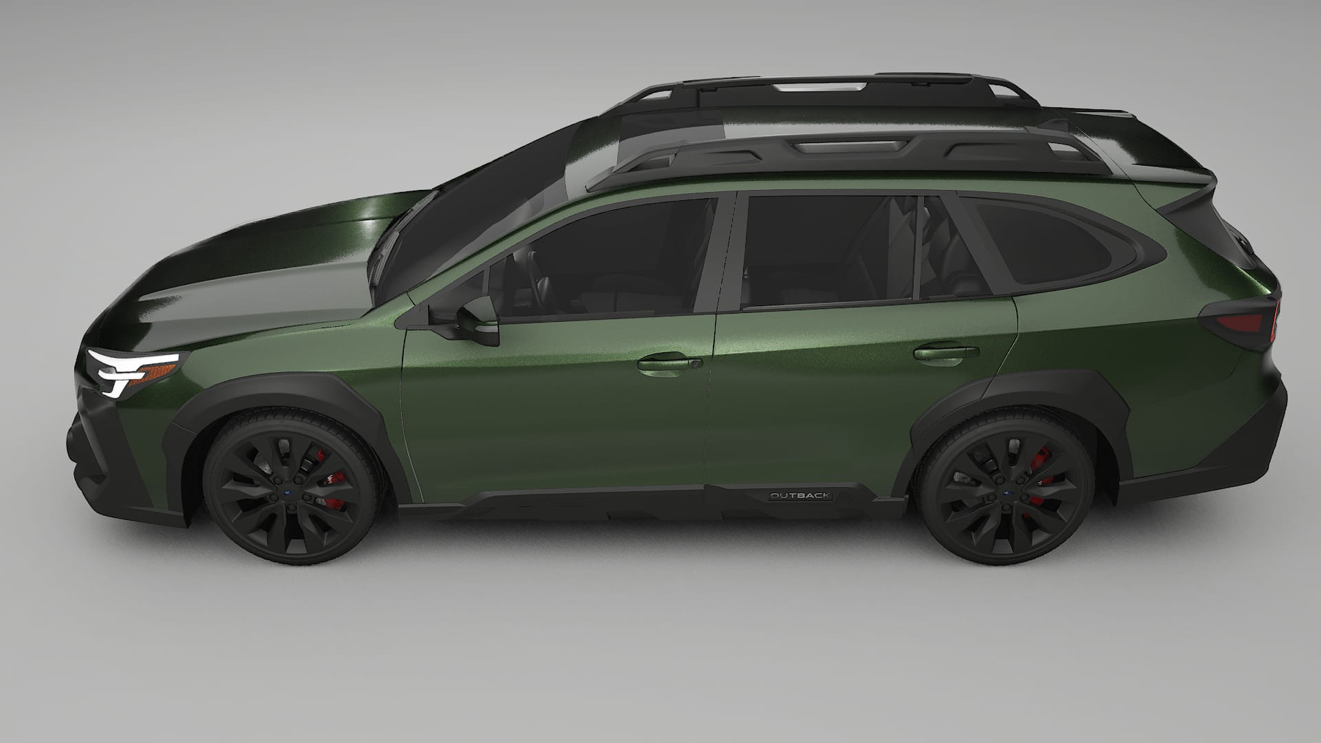 Subaru Outback VI BS facelift LCI TPU Lackschutzfolie | LAGOON Farbwechsel PPF – Komplett-Vorgeschnittener Kit