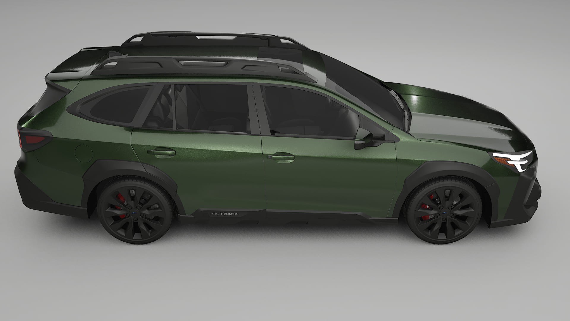Subaru Outback VI BS facelift LCI TPU Lackschutzfolie | LAGOON Farbwechsel PPF – Komplett-Vorgeschnittener Kit