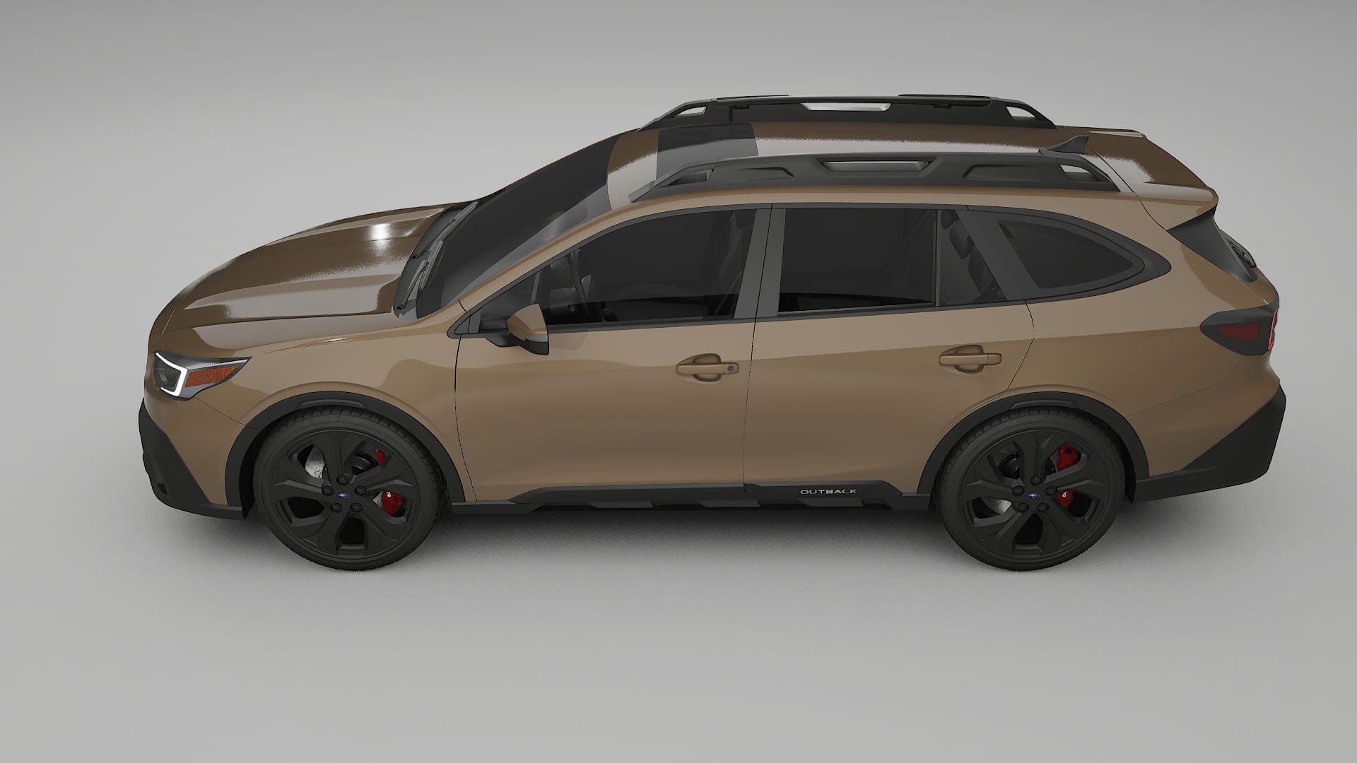 Subaru Outback VI BS prefacelift pre LCI TPU Lackschutzfolie | SAHARA Farbwechsel PPF – Komplett-Vorgeschnittener Kit