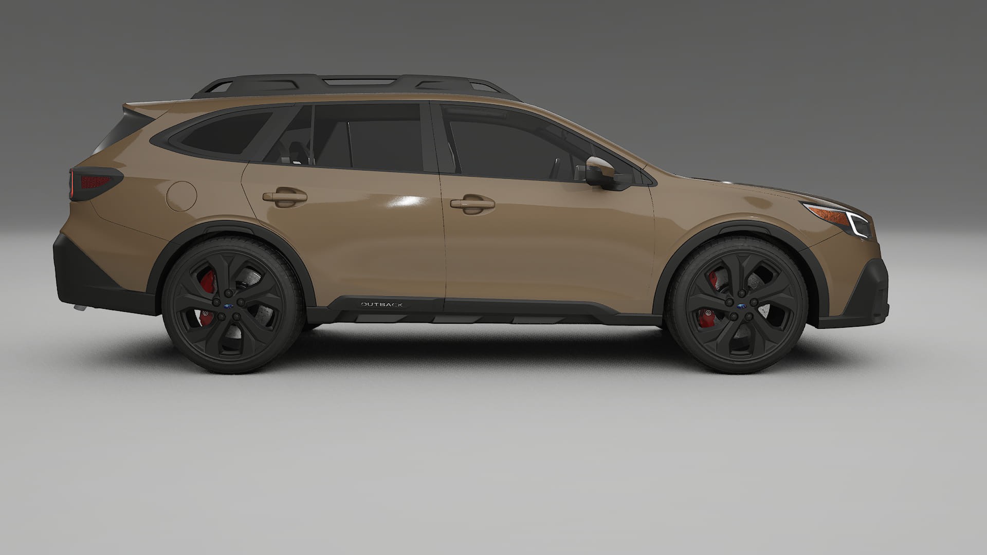 Subaru Outback VI BS prefacelift pre LCI TPU Lackschutzfolie | SAHARA Farbwechsel PPF – Komplett-Vorgeschnittener Kit