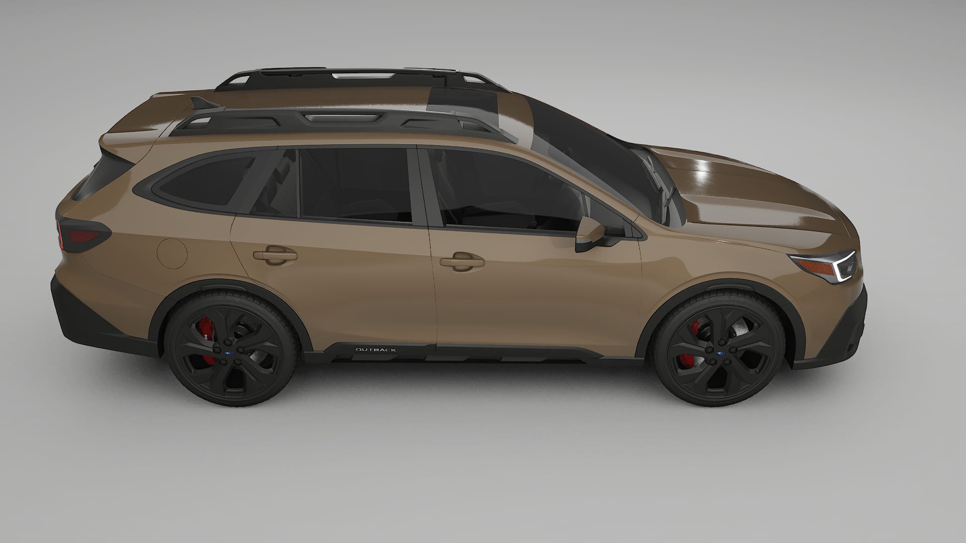 Subaru Outback VI BS prefacelift pre LCI TPU Lackschutzfolie | SAHARA Farbwechsel PPF – Komplett-Vorgeschnittener Kit