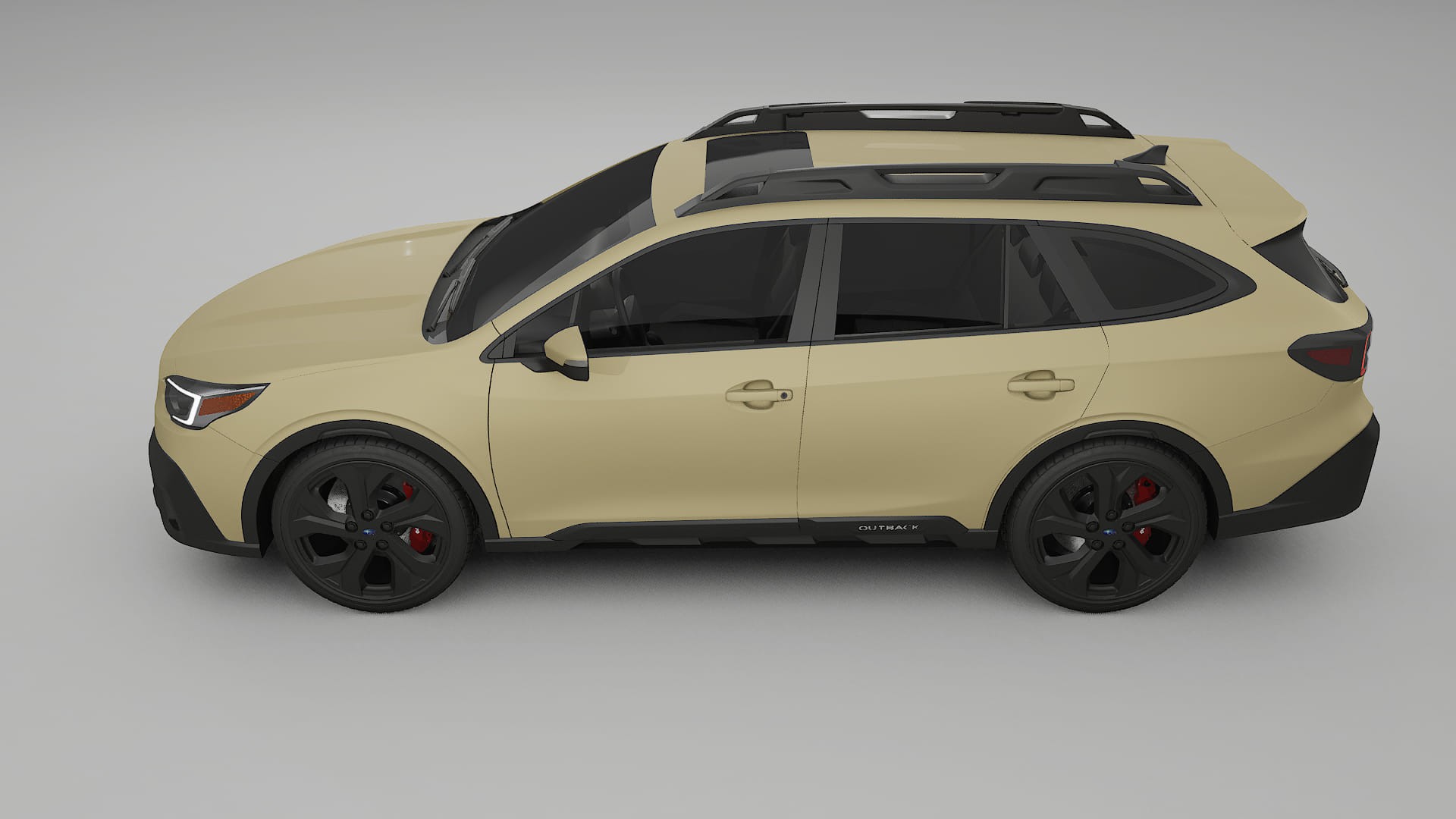 Subaru Outback VI BS prefacelift pre LCI TPU Lackschutzfolie | SAND Farbwechsel PPF – Komplett-Vorgeschnittener Kit