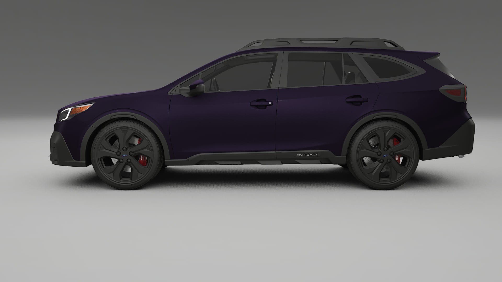 Subaru Outback VI BS prefacelift pre LCI TPU Lackschutzfolie | VIOLET Farbwechsel PPF – Komplett-Vorgeschnittener Kit