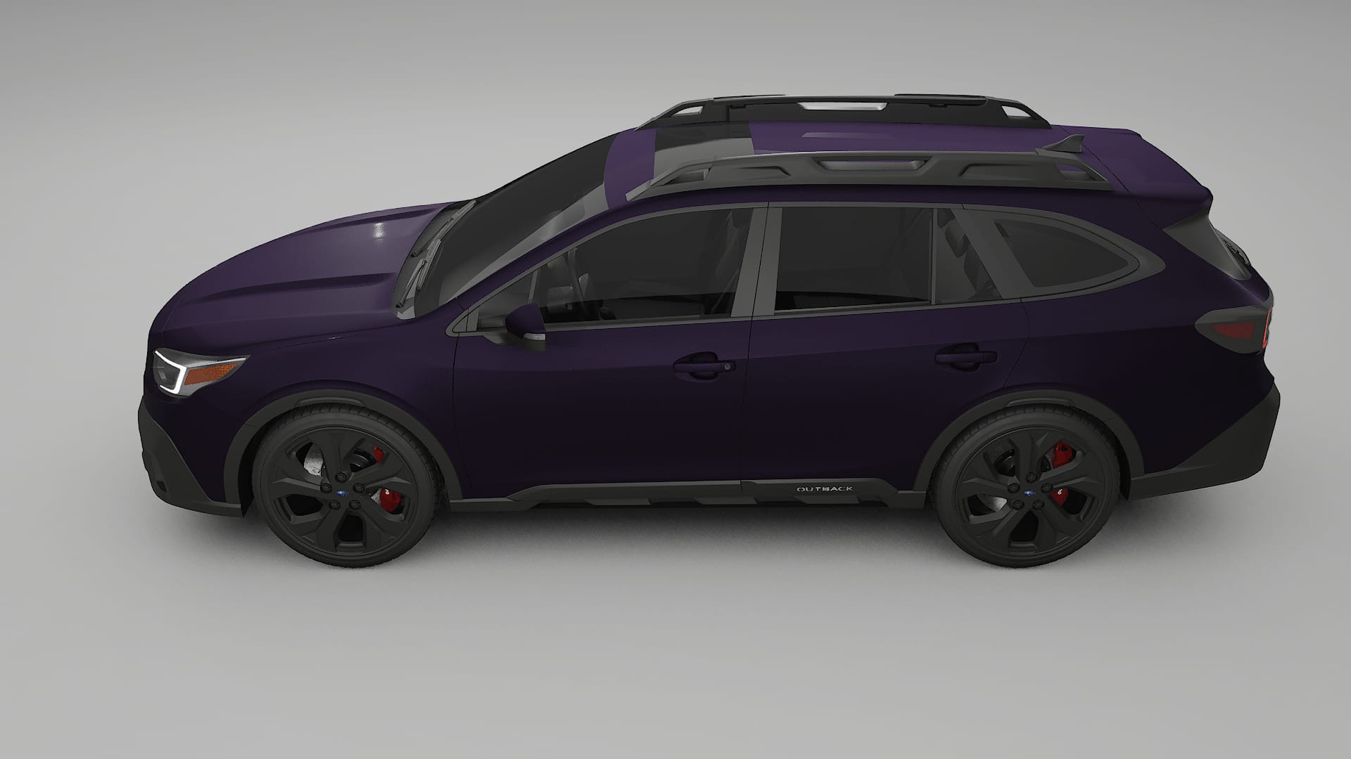 Subaru Outback VI BS prefacelift pre LCI TPU Lackschutzfolie | VIOLET Farbwechsel PPF – Komplett-Vorgeschnittener Kit