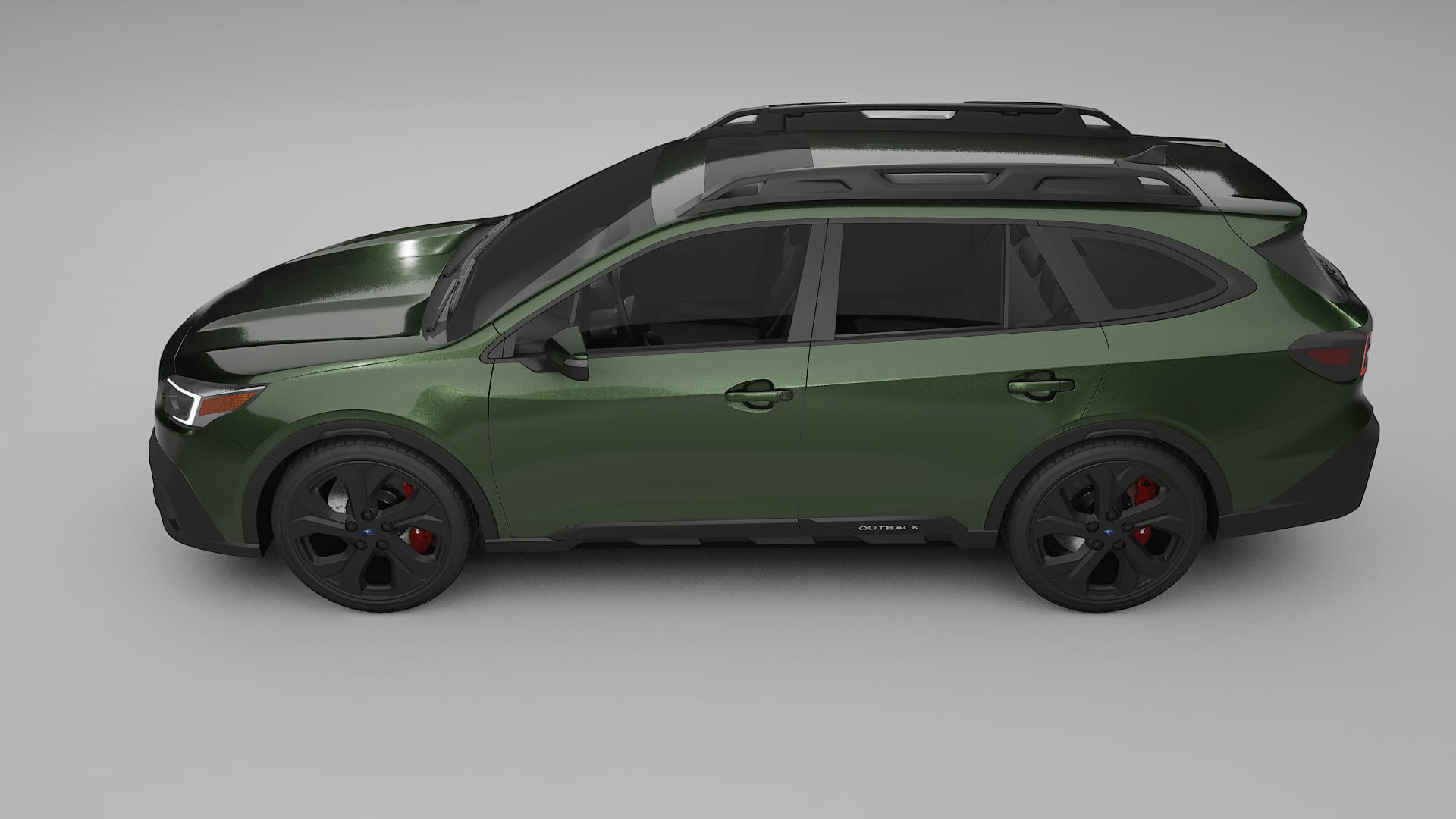 Subaru Outback VI BS prefacelift pre LCI TPU Lackschutzfolie | LAGOON Farbwechsel PPF – Komplett-Vorgeschnittener Kit