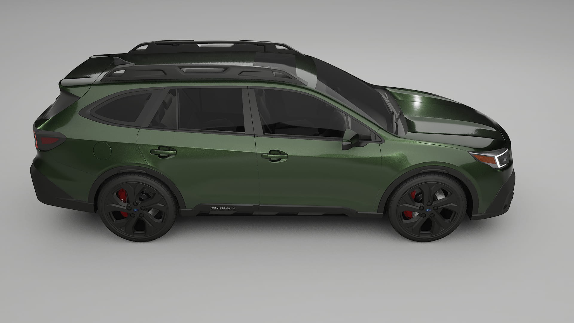 Subaru Outback VI BS prefacelift pre LCI TPU Lackschutzfolie | LAGOON Farbwechsel PPF – Komplett-Vorgeschnittener Kit