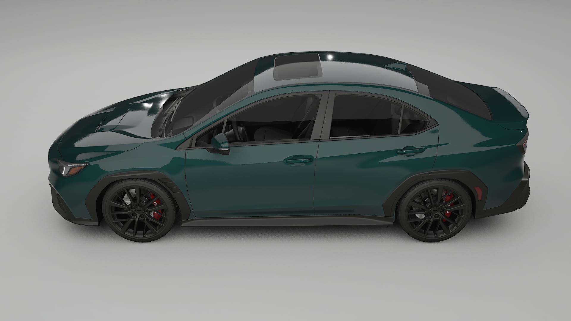 Subaru WRX VB TPU Lackschutzfolie | INFERNO Farbwechsel PPF – Komplett-Vorgeschnittener Kit