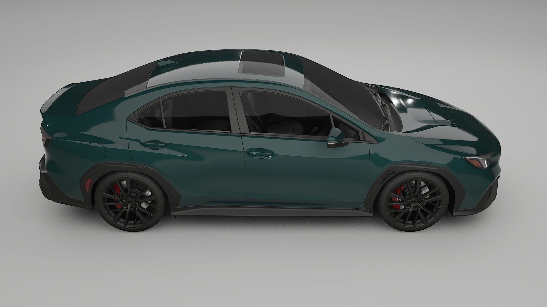 Subaru WRX VB TPU Lackschutzfolie | INFERNO Farbwechsel PPF – Komplett-Vorgeschnittener Kit