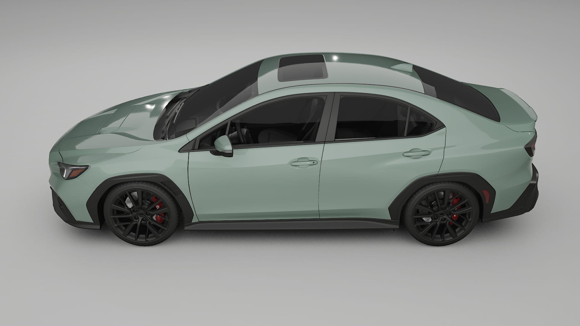 Subaru WRX VB TPU Lackschutzfolie | CINDER Farbwechsel PPF – Komplett-Vorgeschnittener Kit