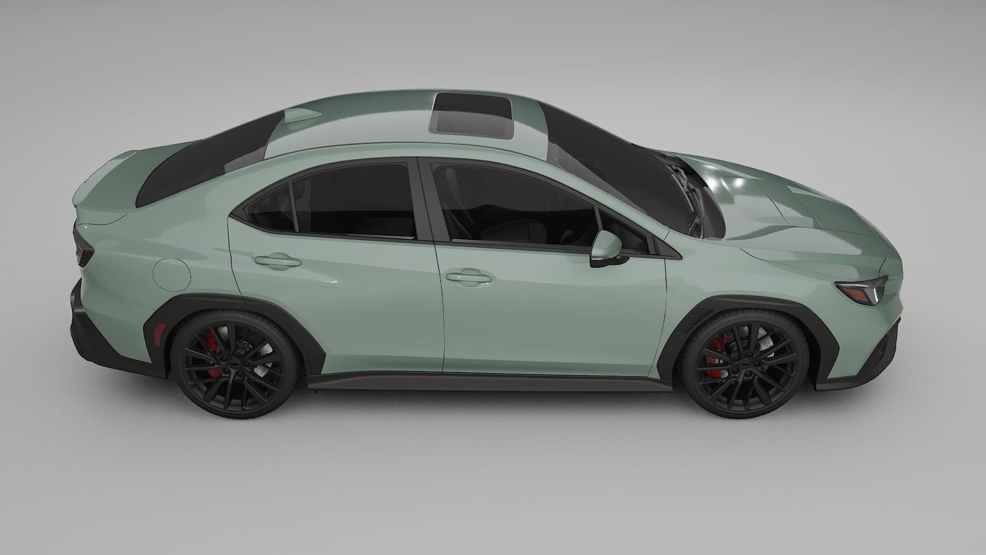 Subaru WRX VB TPU Lackschutzfolie | CINDER Farbwechsel PPF – Komplett-Vorgeschnittener Kit