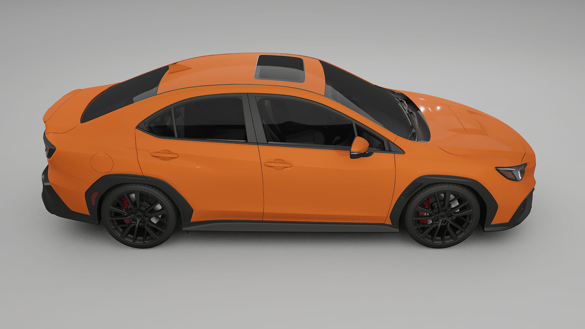 Subaru WRX VB TPU Lackschutzfolie | ROCKET Farbwechsel PPF – Komplett-Vorgeschnittener Kit