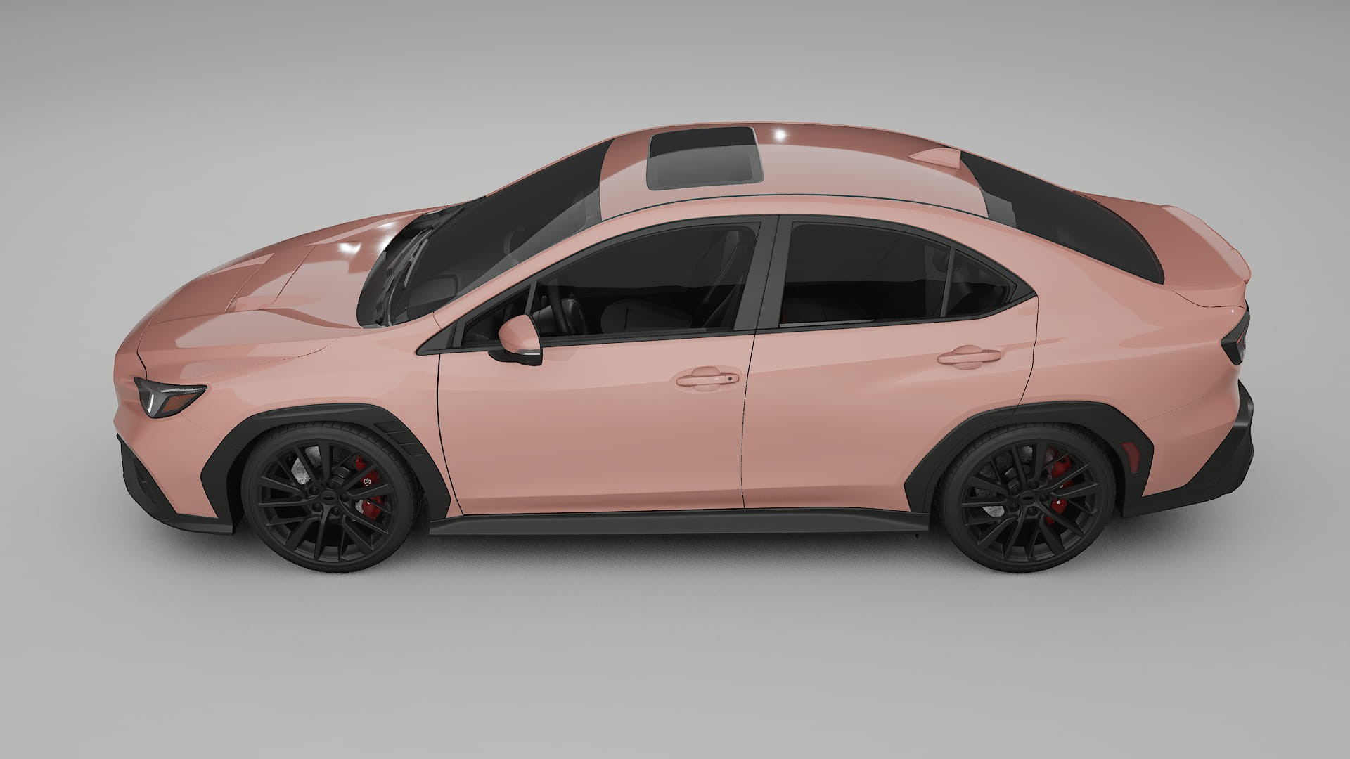 Subaru WRX VB TPU Lackschutzfolie | BLUSH Farbwechsel PPF – Komplett-Vorgeschnittener Kit