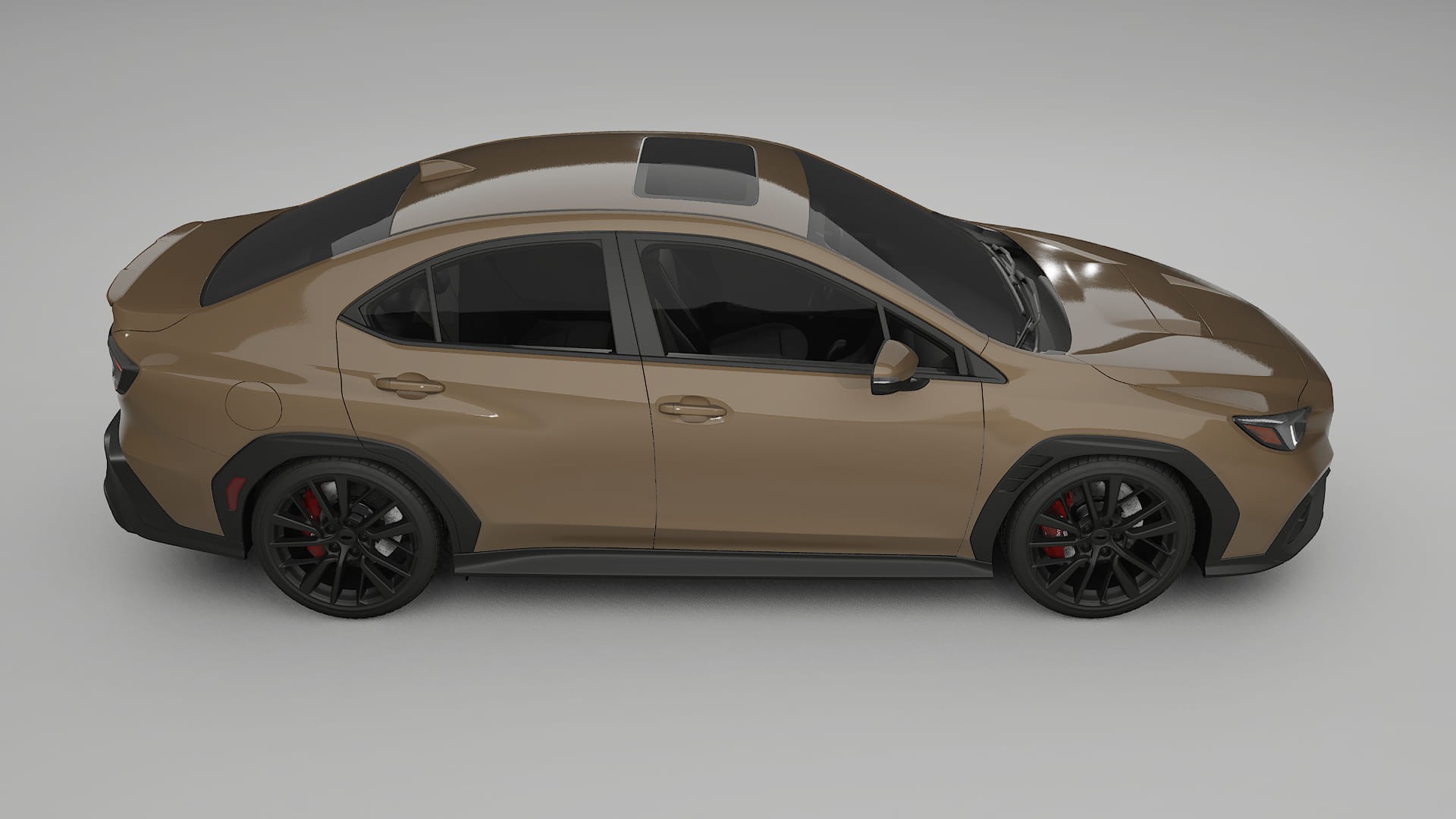 Subaru WRX VB TPU Lackschutzfolie | SAHARA Farbwechsel PPF – Komplett-Vorgeschnittener Kit