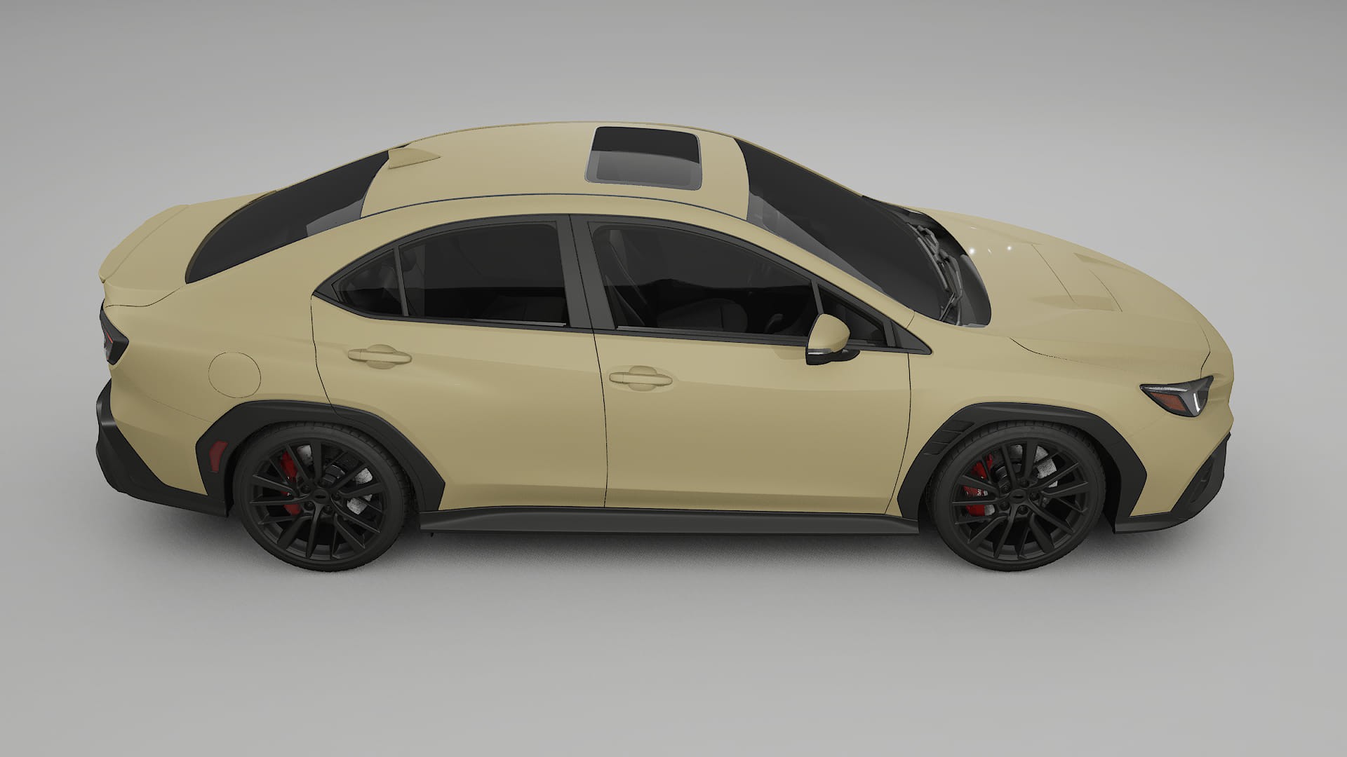 Subaru WRX VB TPU Lackschutzfolie | SAND Farbwechsel PPF – Komplett-Vorgeschnittener Kit