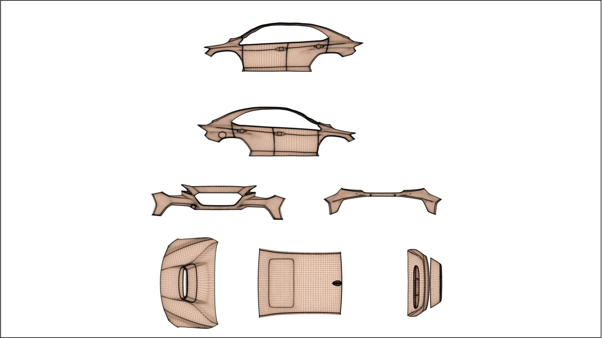 Subaru WRX VB TPU Lackschutzfolie | VIOLET Farbwechsel PPF – Komplett-Vorgeschnittener Kit