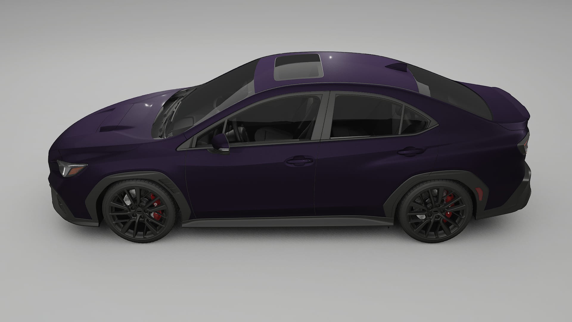 Subaru WRX VB TPU Lackschutzfolie | VIOLET Farbwechsel PPF – Komplett-Vorgeschnittener Kit